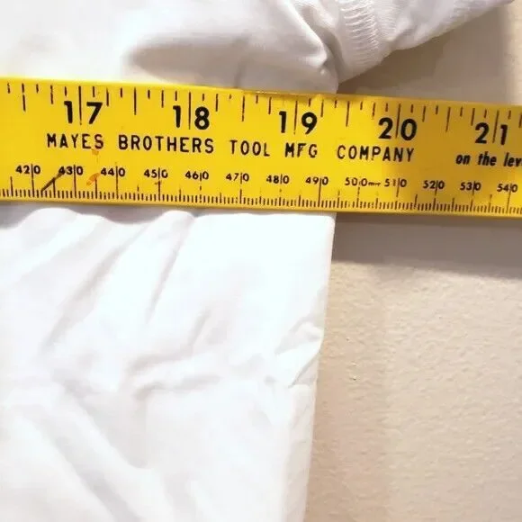 Sofibella White Short-Sleeved Half Zip Collarless Golf Shirt~$74 - Picture 11 of 11